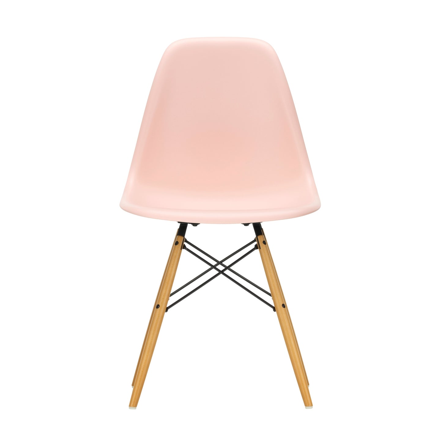 Vitra Eames DSW tuoli roosa/vaahtera
