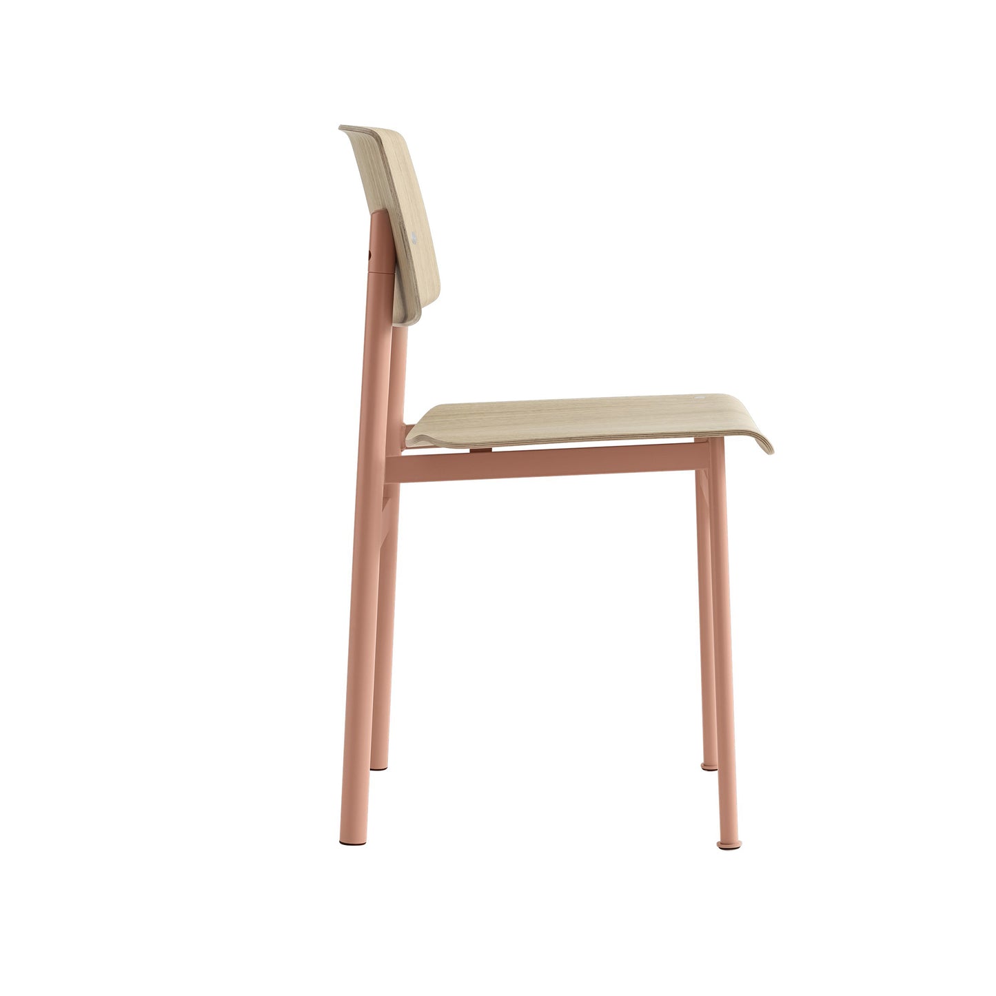 Muuto Loft tuoli tammi/roosa