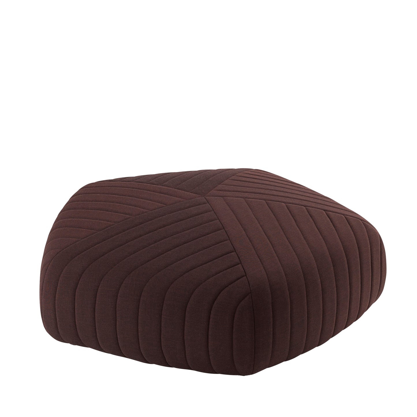 Muuto Five Pouf rahi burgundinpunainen (Myymälämalli)