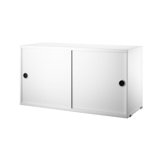 String System kaappi 78x30 valkoinen
