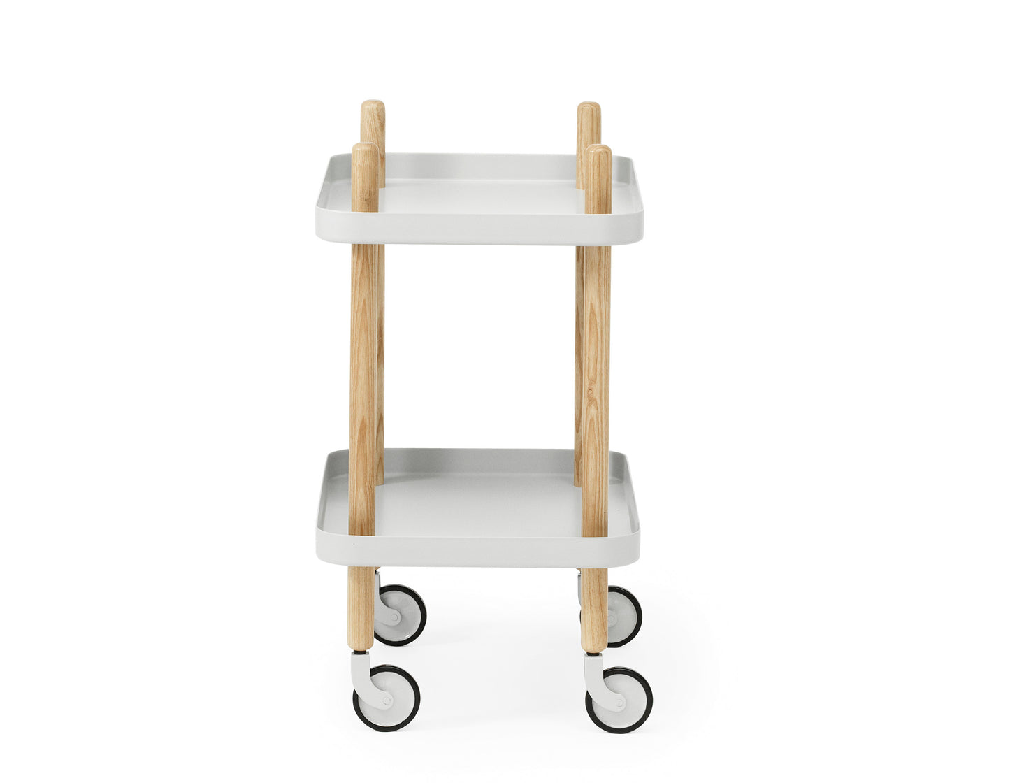 Normann Copenhagen Block tarjoiluvaunu vaaleanharmaa