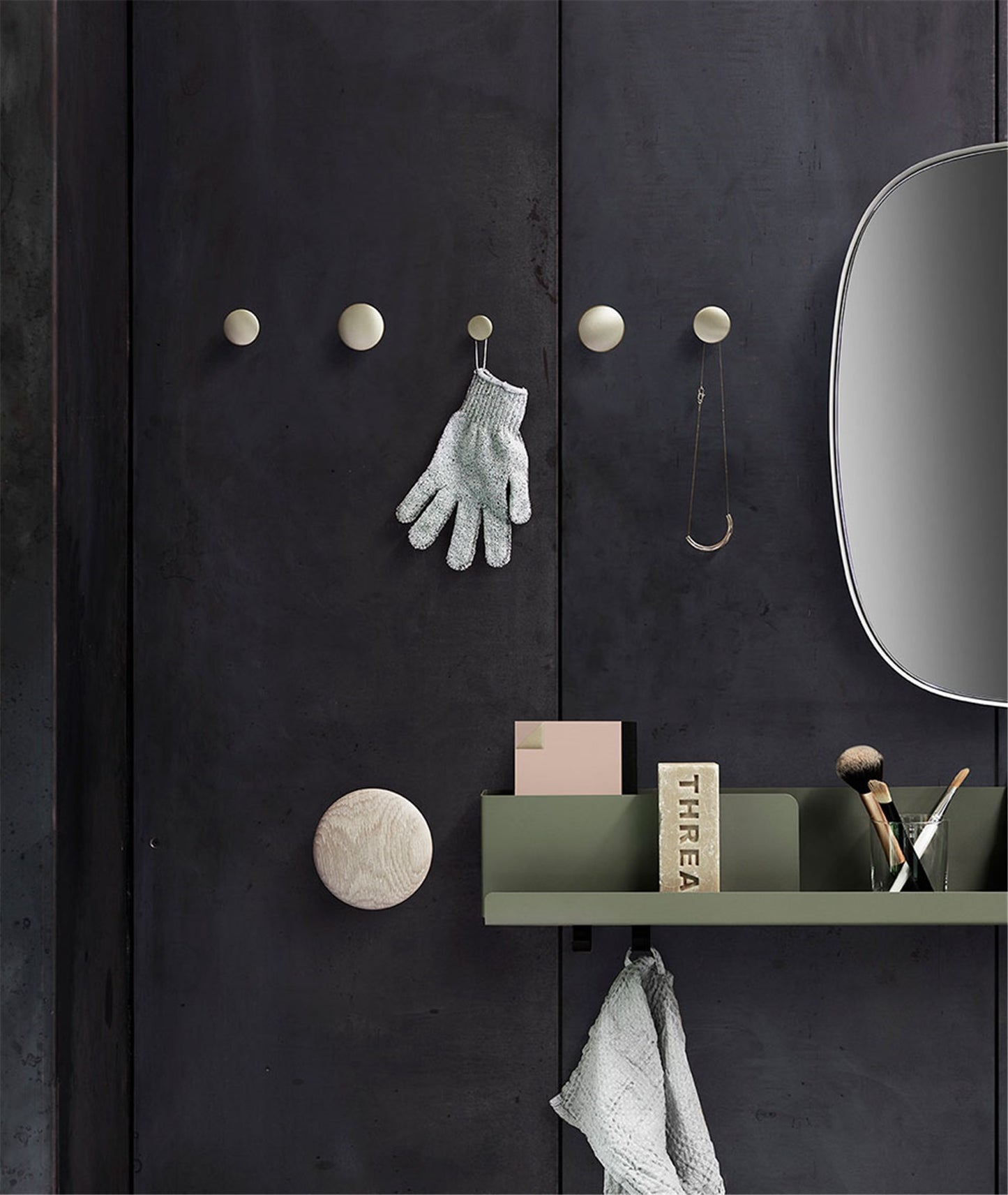 Muuto Framed peili S harmaa/kirkas