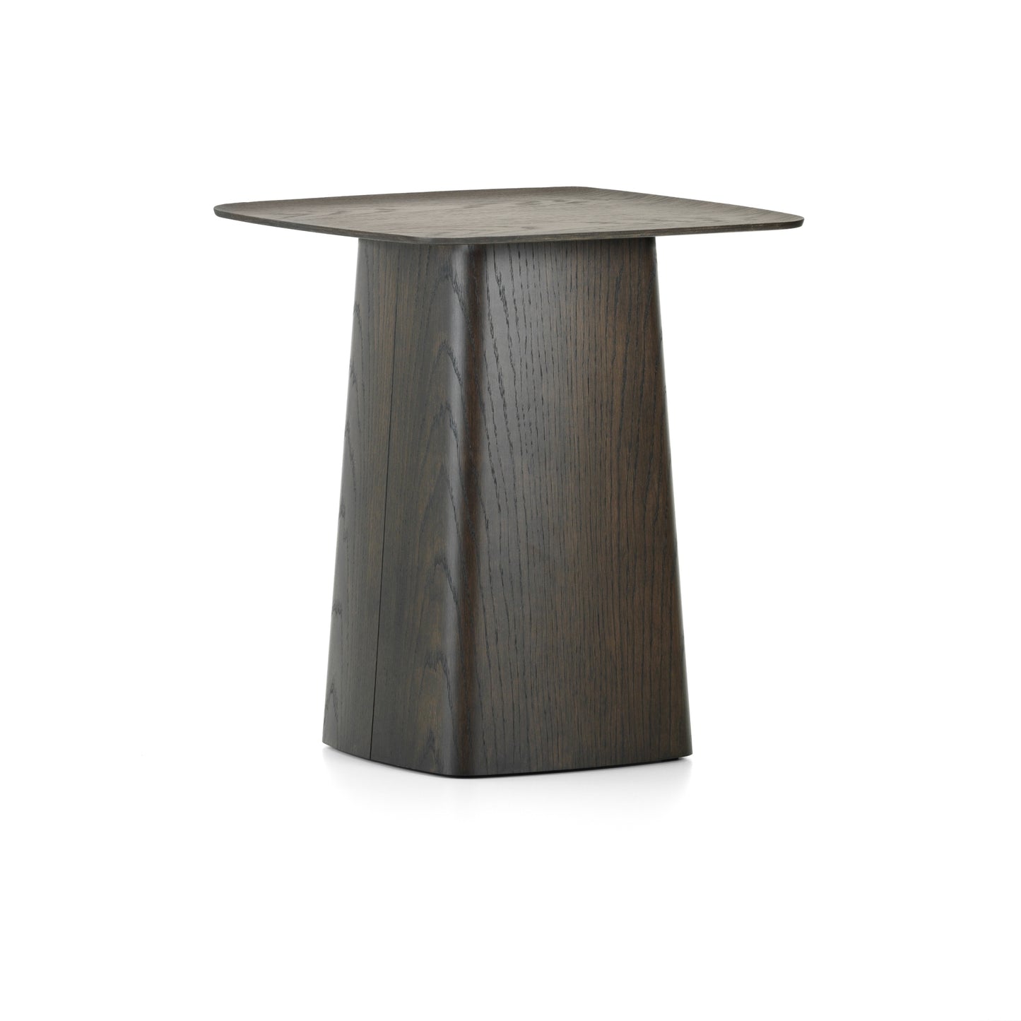 Vitra Wooden Side Table keskikoko tumma tammi