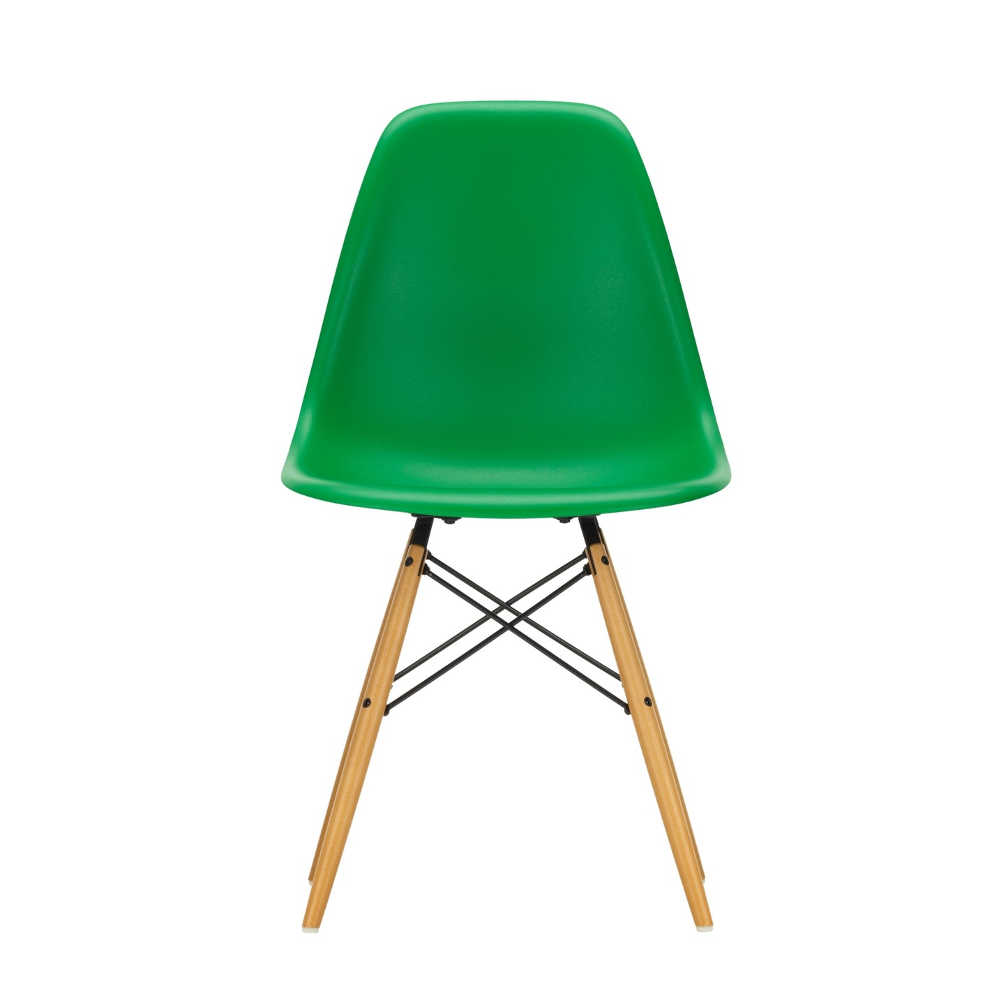 Vitra Eames DSW tuoli vihreä/vaahtera
