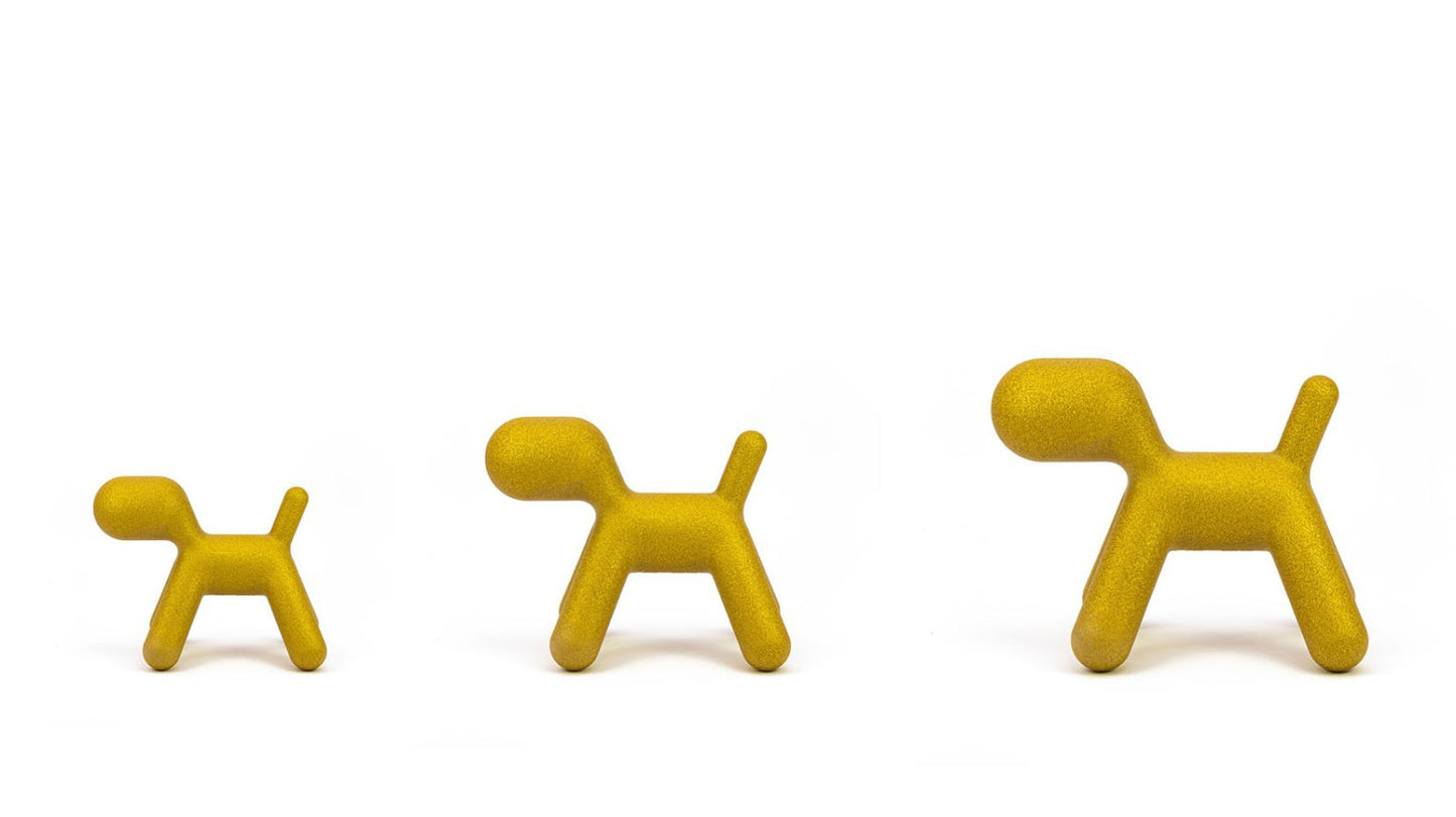 Magis Puppy L Limited Edition kultainen glitter