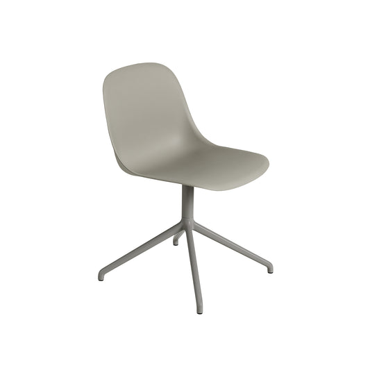 Muuto Fiber tuoli, pyörivä, harmaa
