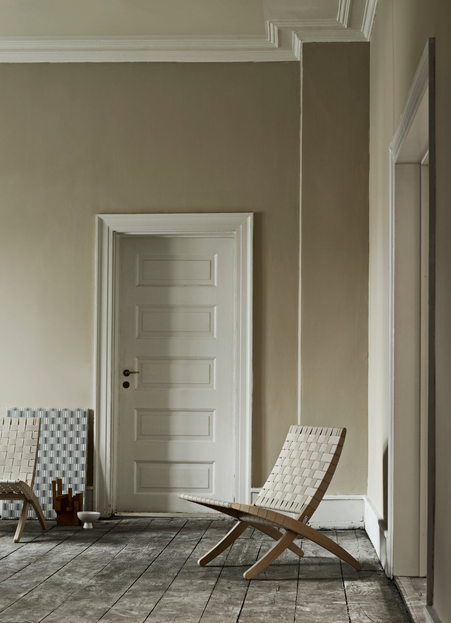 Carl Hansen & Søn MG501 Cuba lepotuoli öljytty tammi/valkoinen