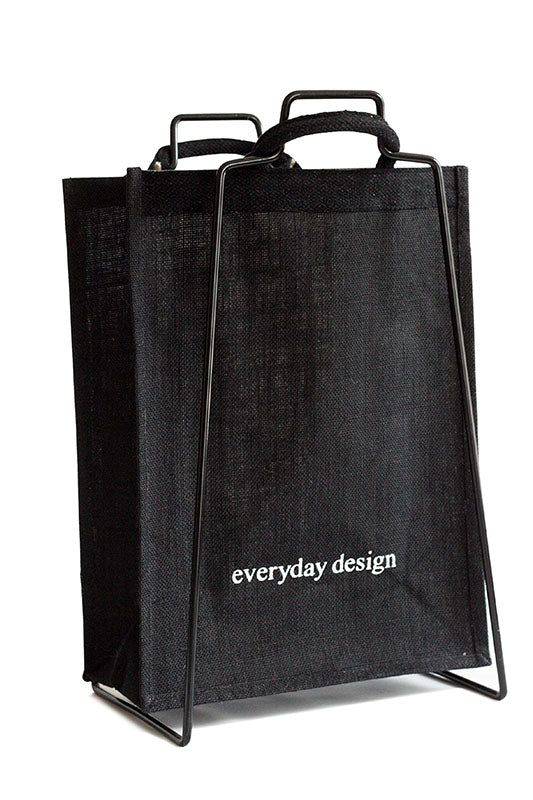 Everyday Design Helsinki juuttikassi musta