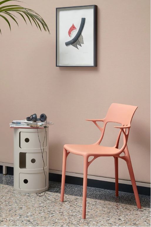 Kartell A.I. tuoli oranssi