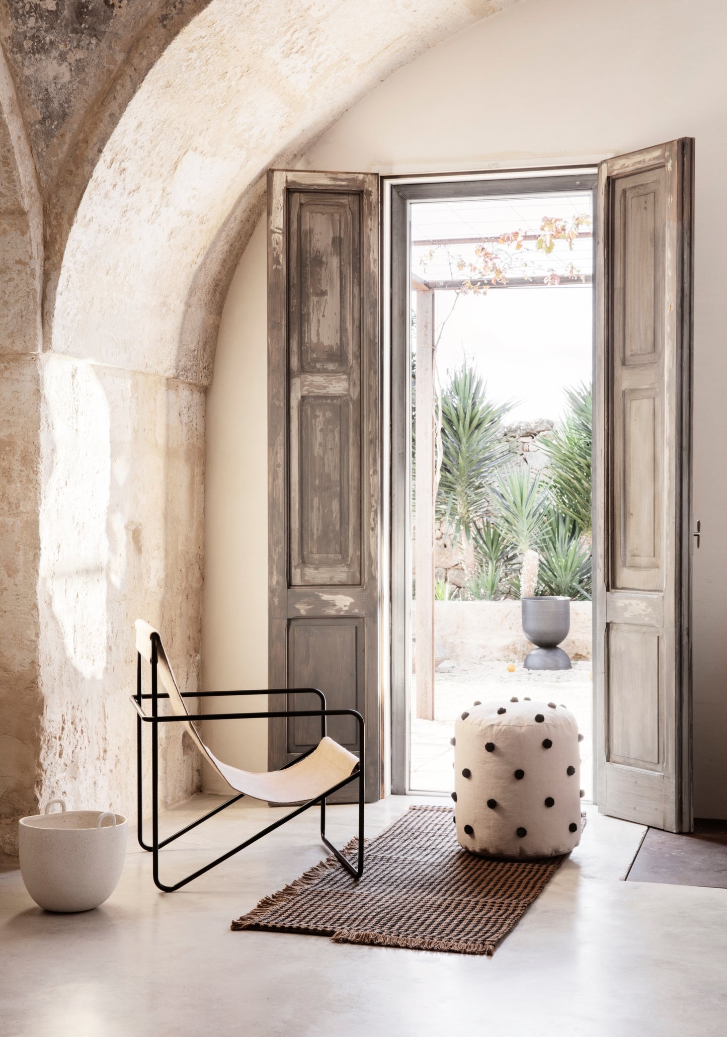 Ferm Living Way matto 70x180 ruskea