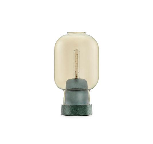 Normann Copenhagen Amp pöytävalaisin vihreä/kulta