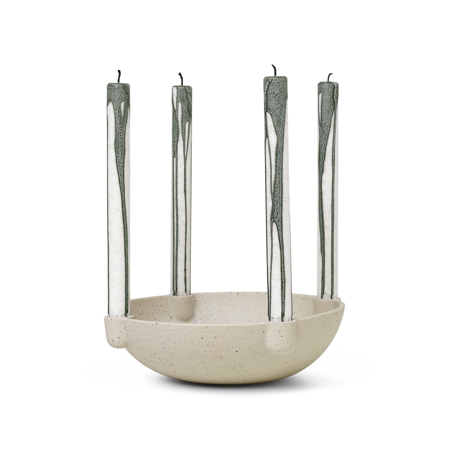 Ferm Living Duo kynttilä 2kpl lämmin harmaa