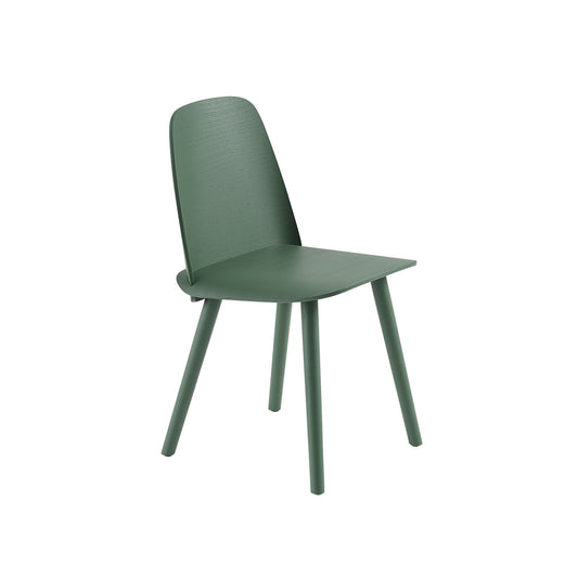 Muuto Nerd tuoli vihreä (PU-lakattu)