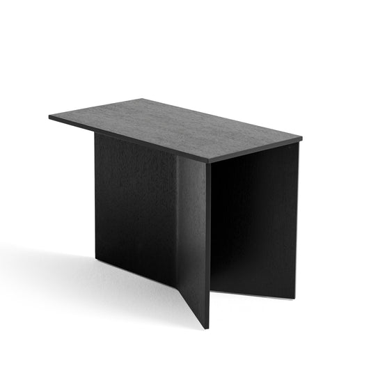 HAY Slit Wood pöytä Oblong musta tammi