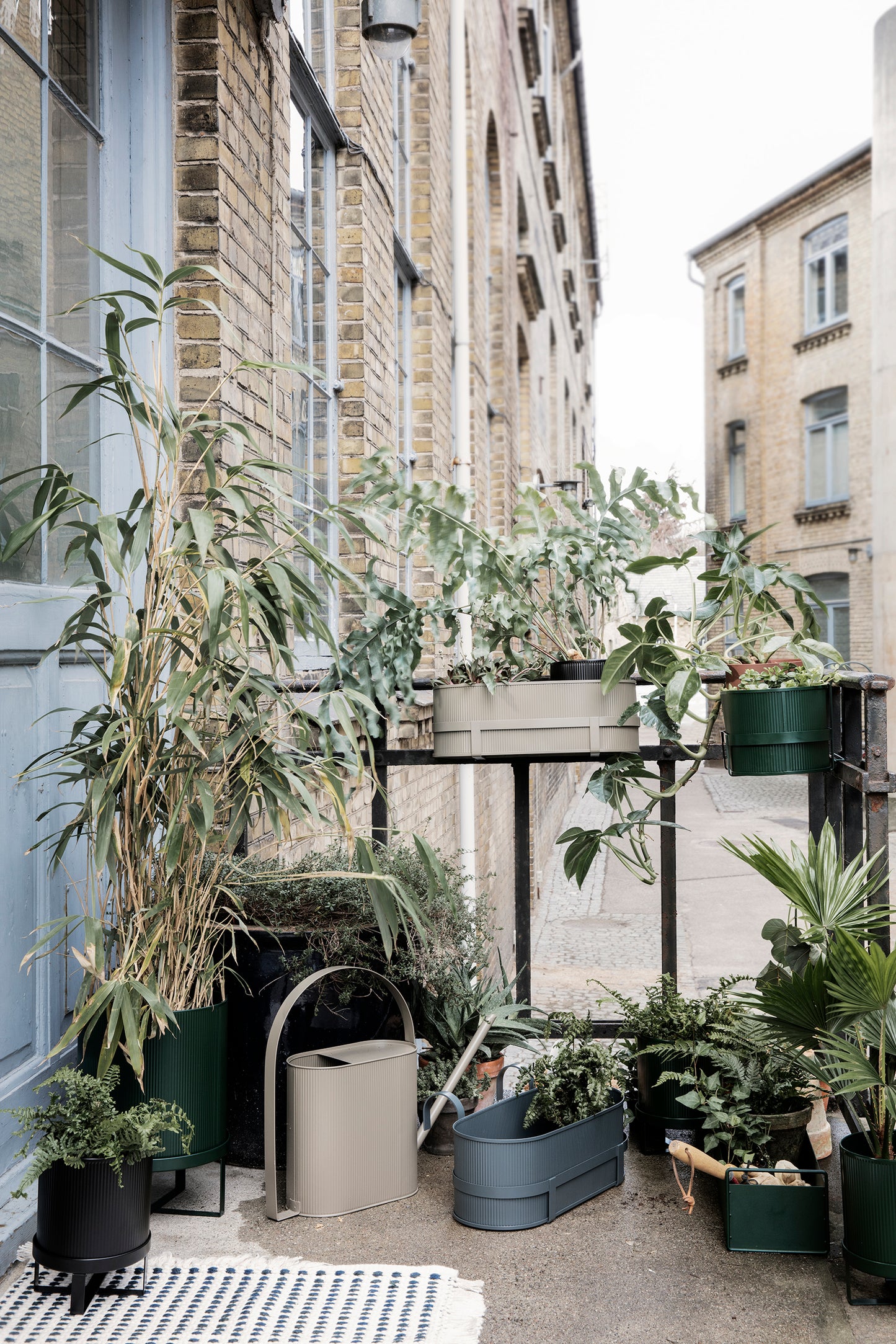 Ferm Living Way kynnysmatto luonnonvalkoinen