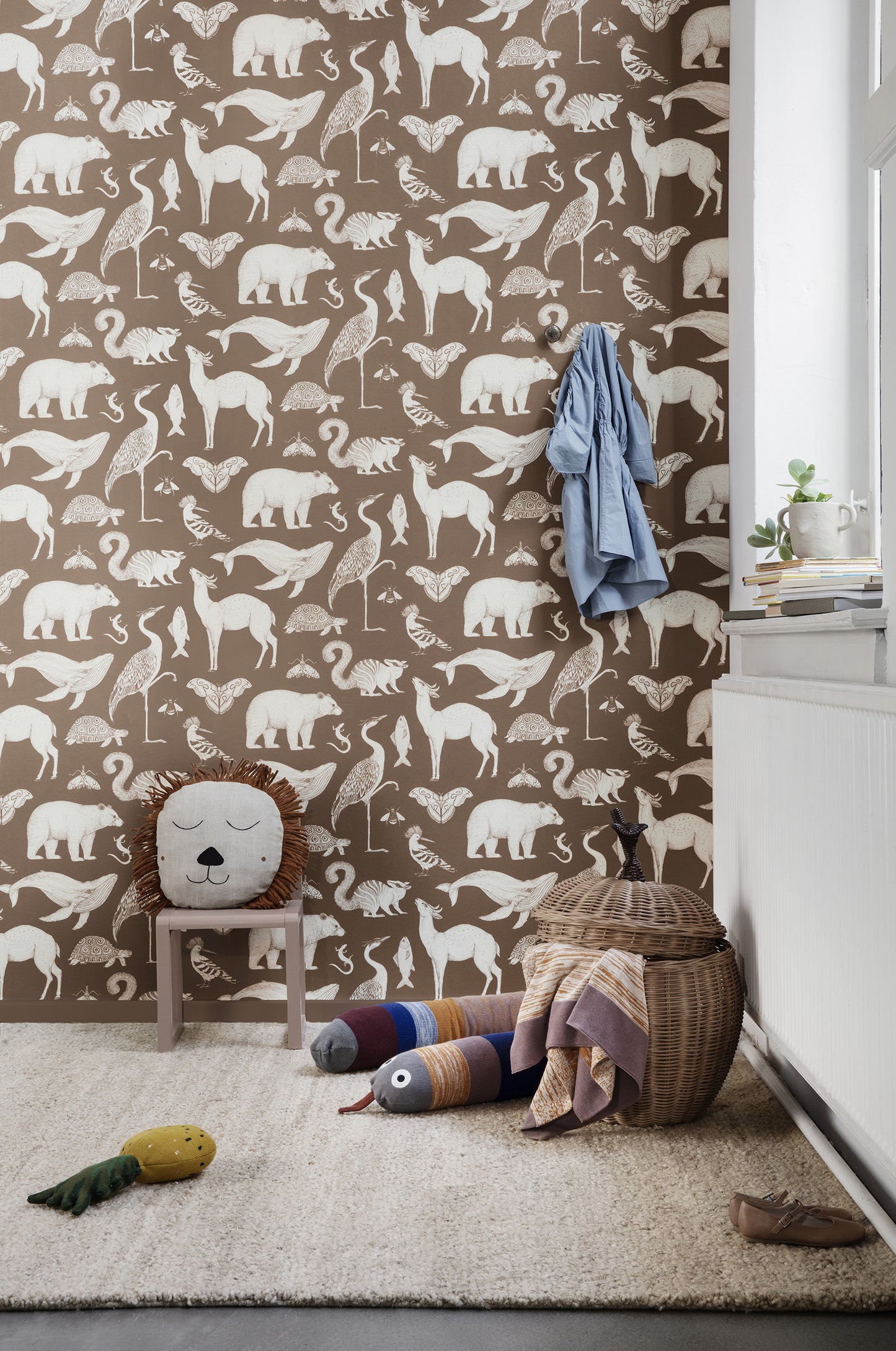 Ferm Living Safari Leijona tyyny natural