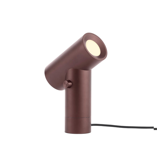 Muuto Beam pöytävalaisin tummanpunainen