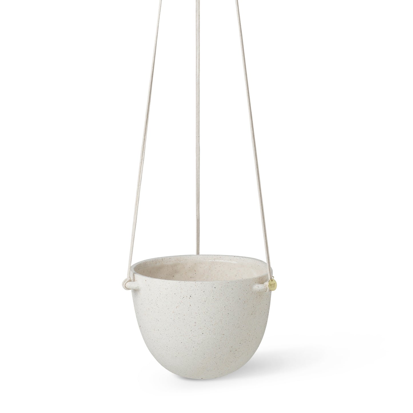 Ferm Living Speckle amppeli iso luonnonvalkoinen