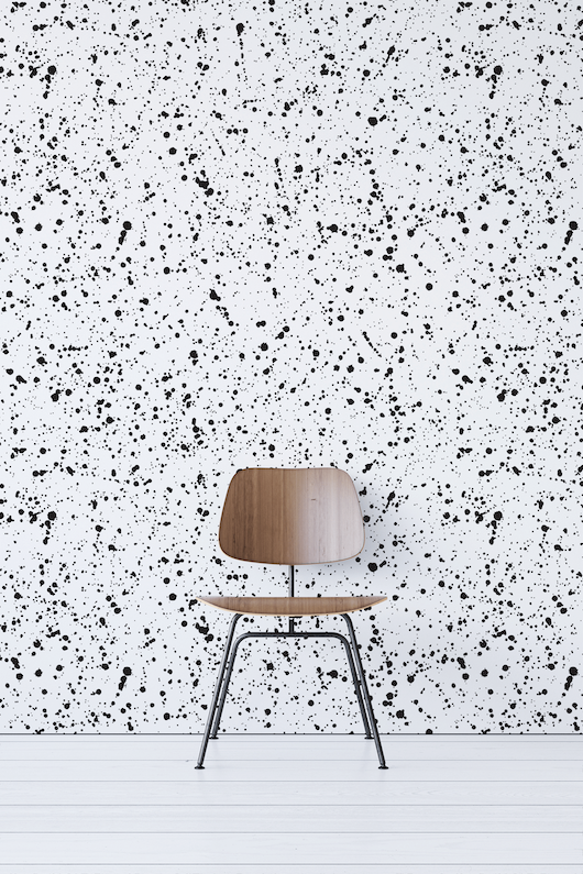 ABSTRACT COLOR SPLASH WALL MURAL