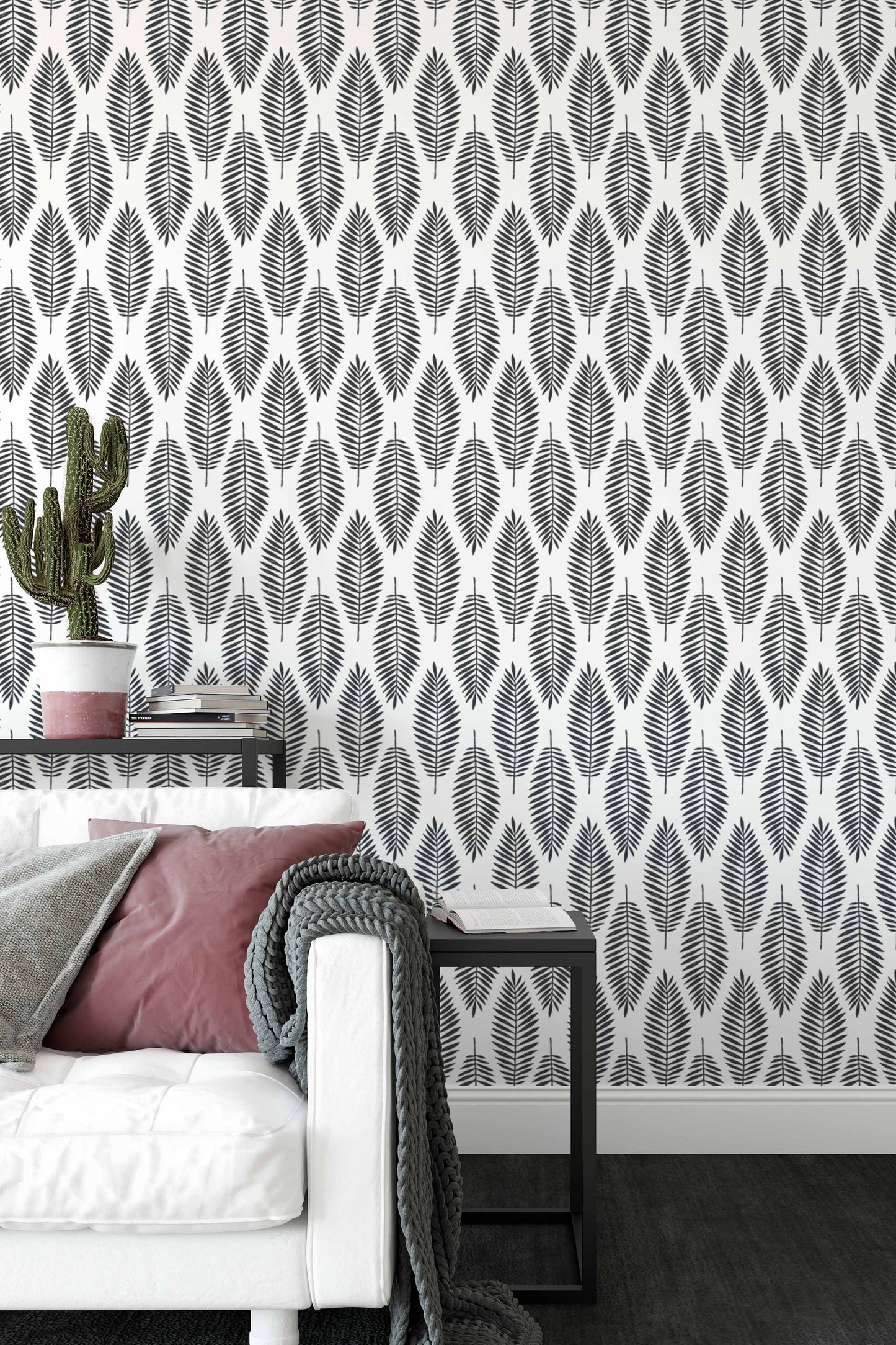 Black And White Office Wallpaper