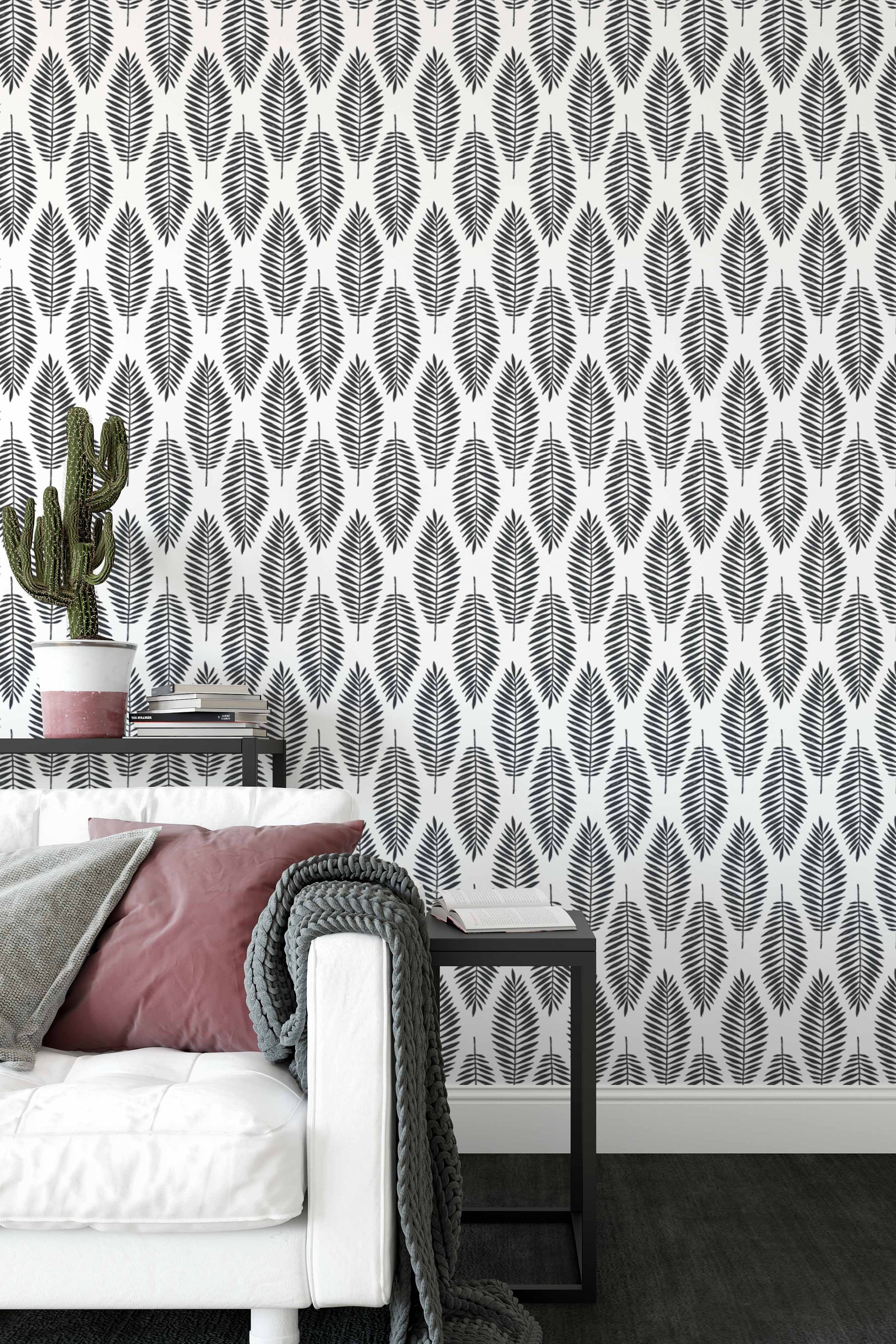 Black And White Office Wallpaper