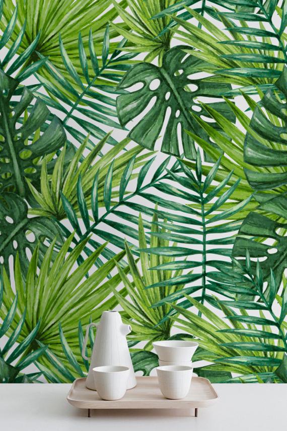 Bold Tropical Removable Wallpaper