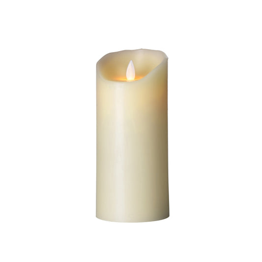 Sompex Flame LED-kynttilä keskikoko valkoinen