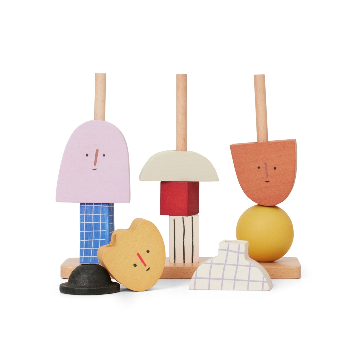Ferm Living Character palikkalelu