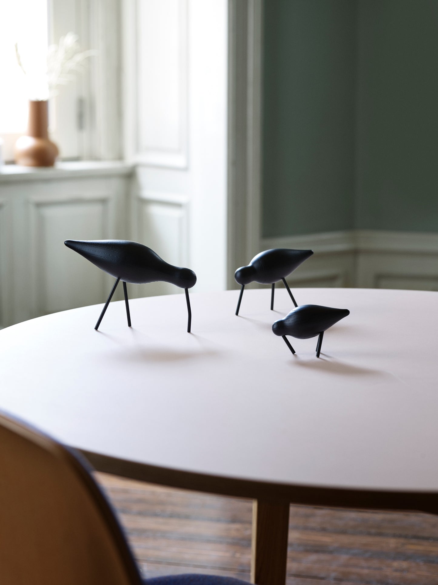 Normann Copenhagen Shorebird L musta/musta