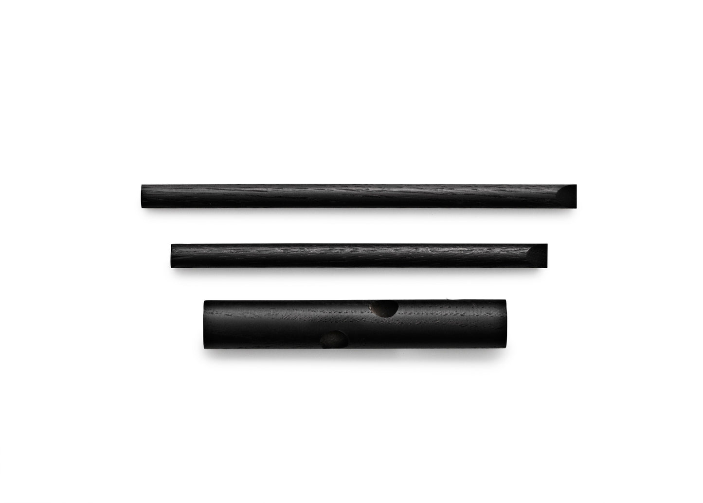 Normann Copenhagen Sticks ripustin 2kpl musta