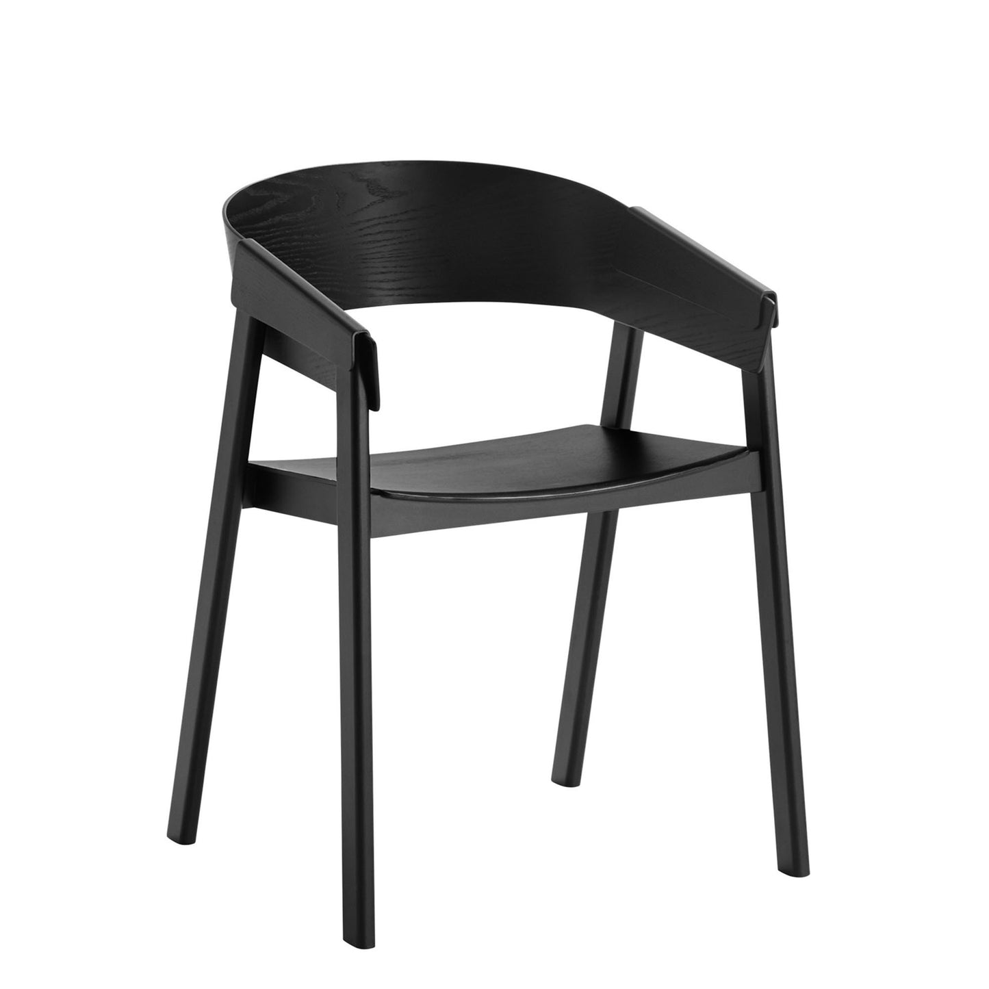 Muuto Cover käsinojatuoli musta