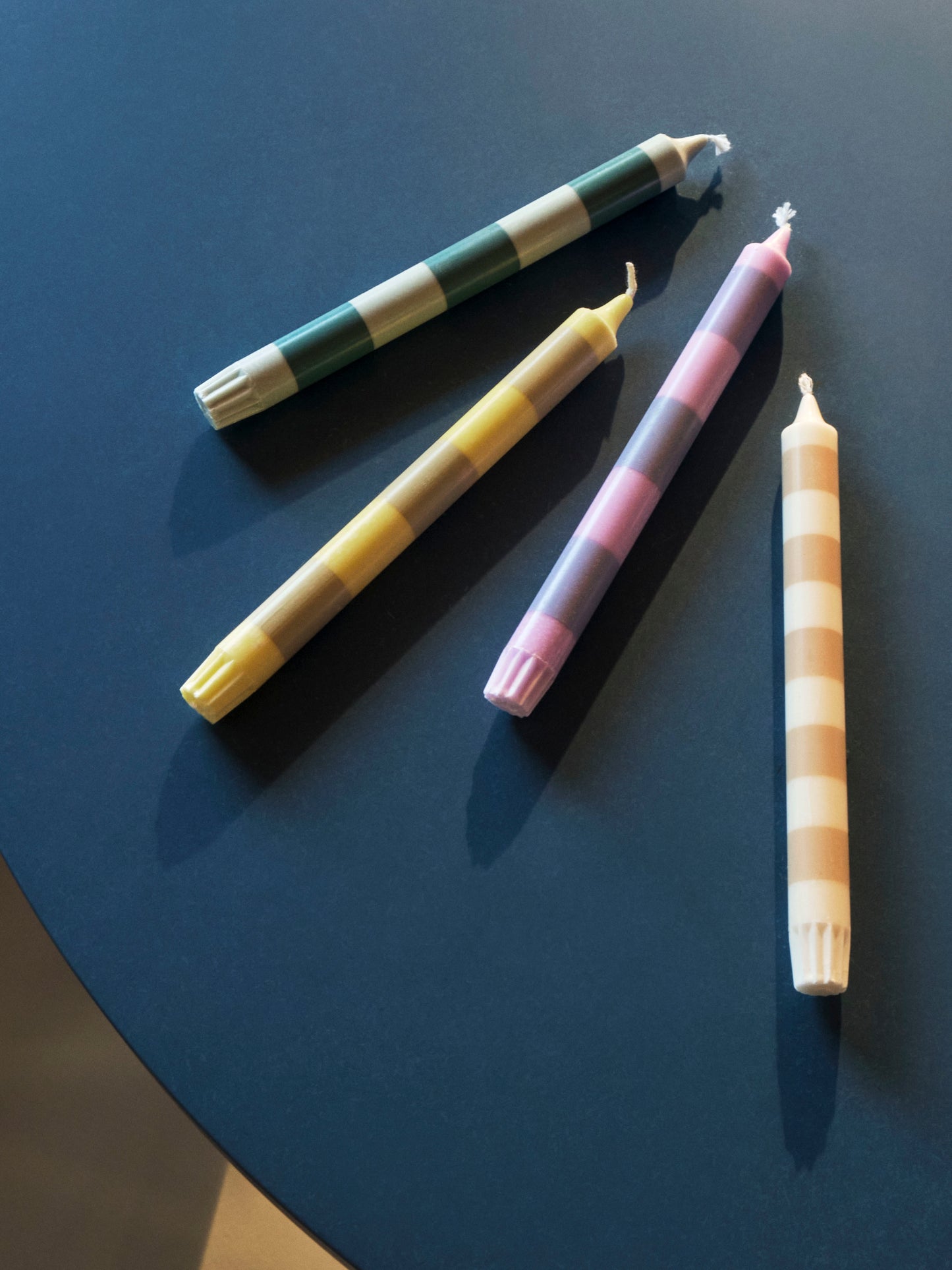 HAY Stripe kynttilä 4kpl douce