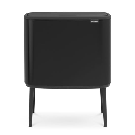 Brabantia Bo Touch 11+23 kierrätyskaluste matta musta