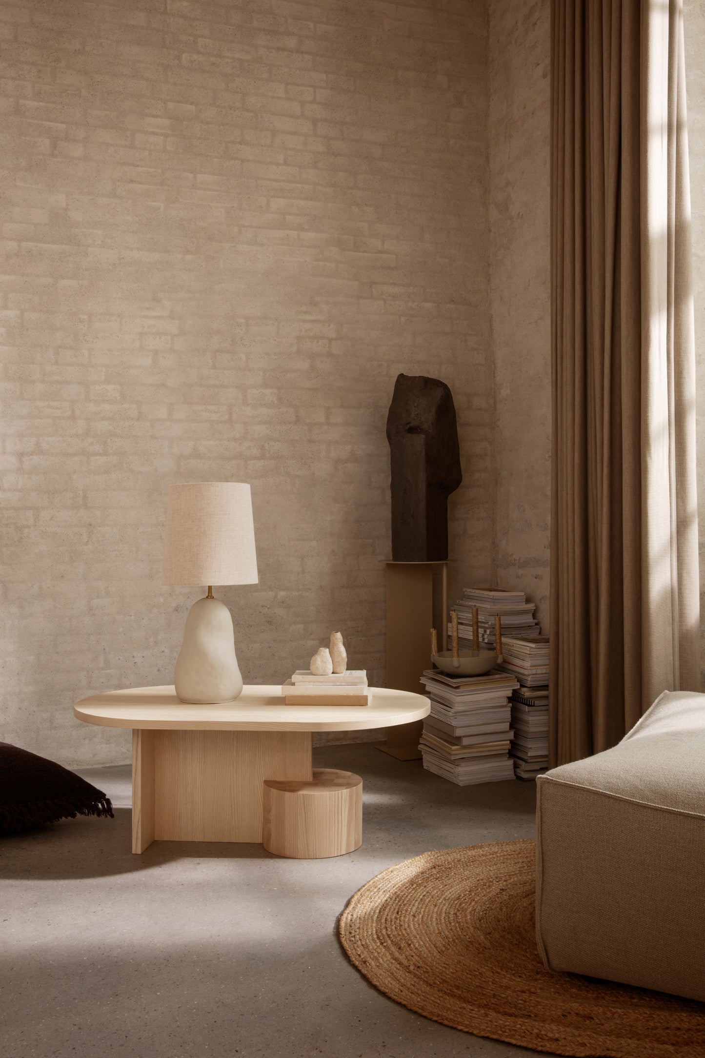 Ferm Living Eclipse varjostin M natural