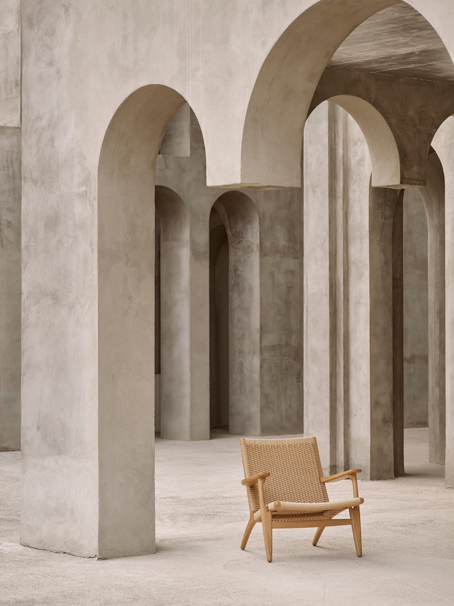 Carl Hansen & Søn CH25 lepotuoli öljytty tammi/luonnonväri