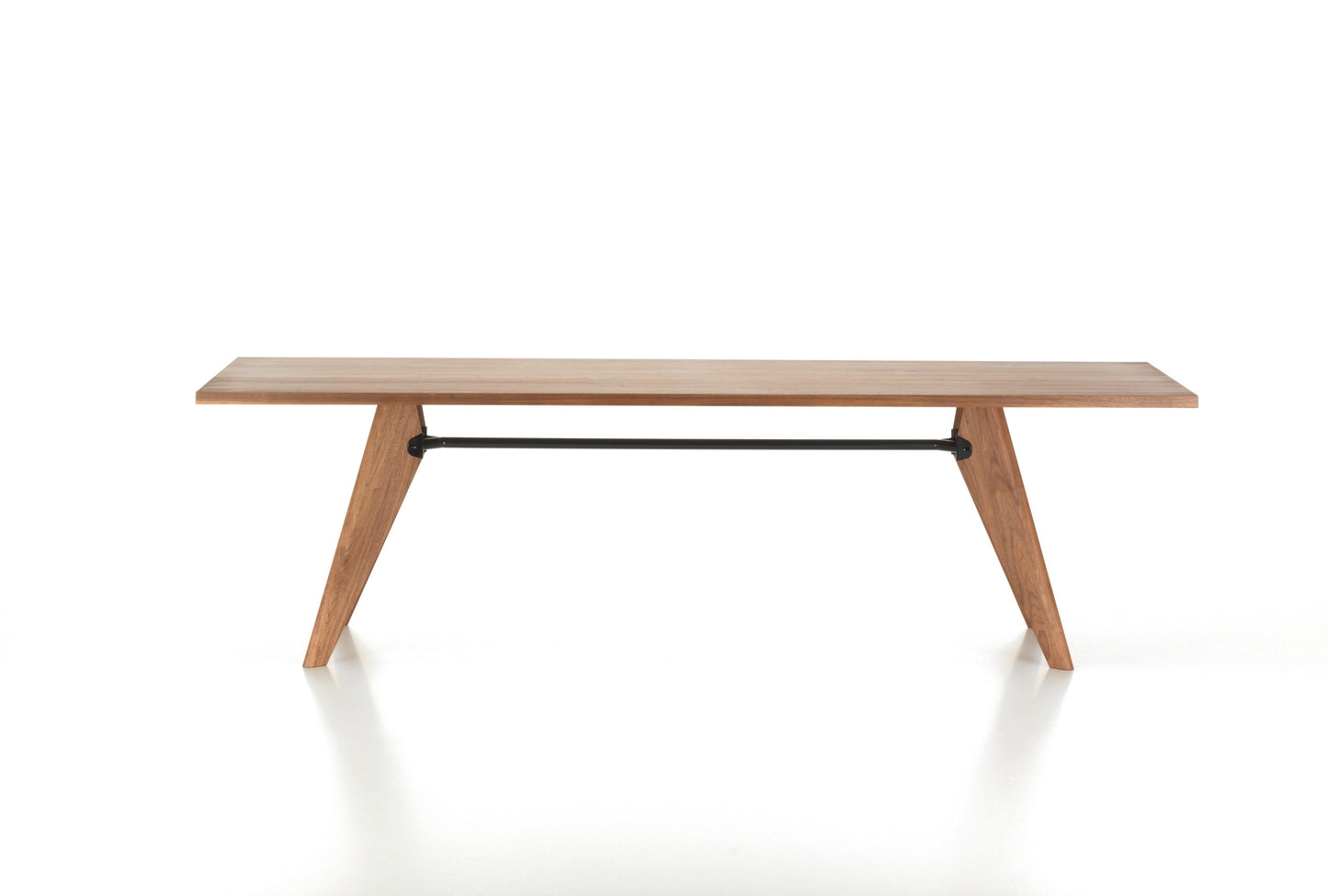 Vitra Solvay pöytä 240x90 öljytty pähkinä