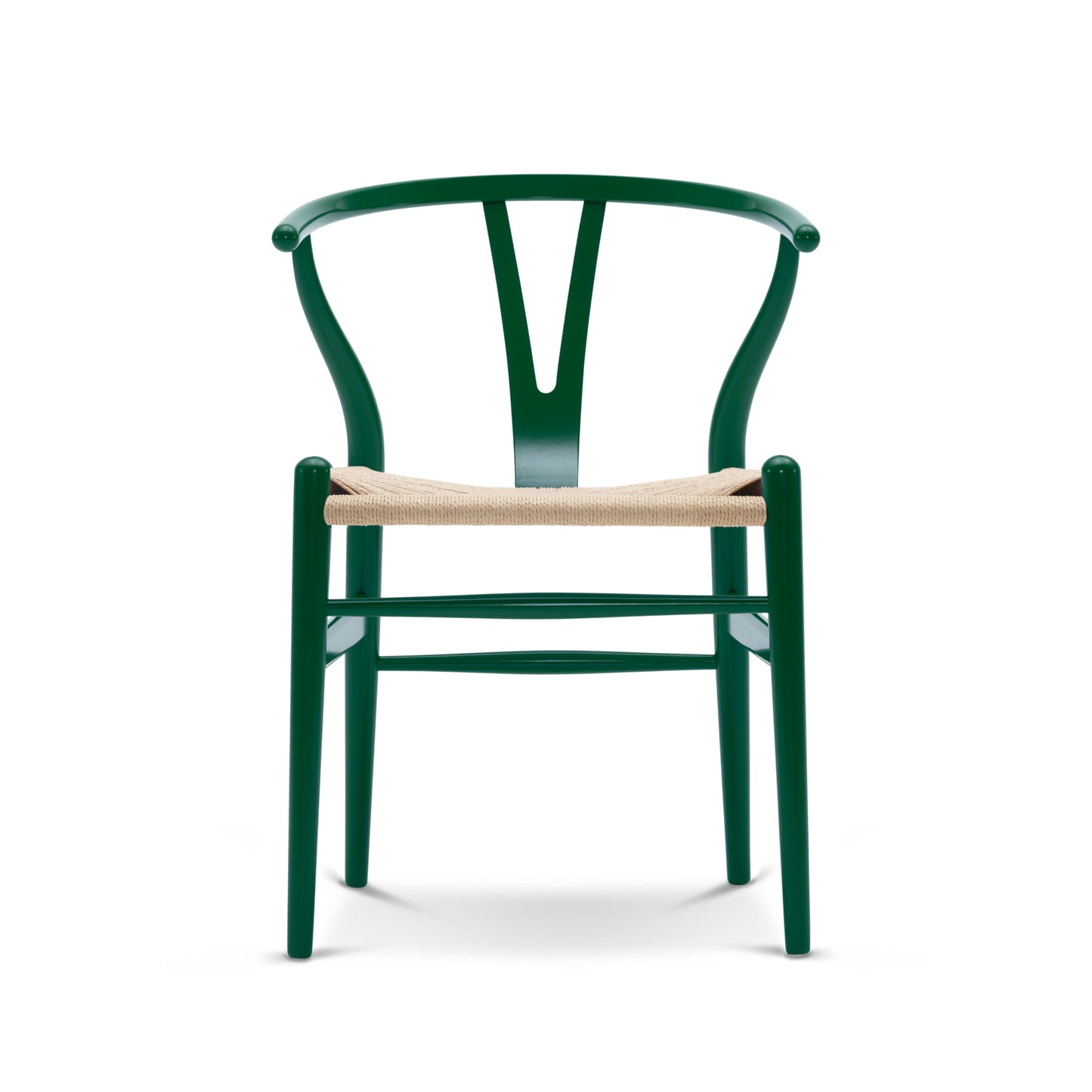 Carl Hansen & Søn CH24 Wishbone ruohonvihreä pyökki/luonnonväri