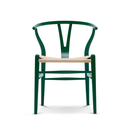 Carl Hansen & Søn CH24 Wishbone ruohonvihreä pyökki/luonnonväri