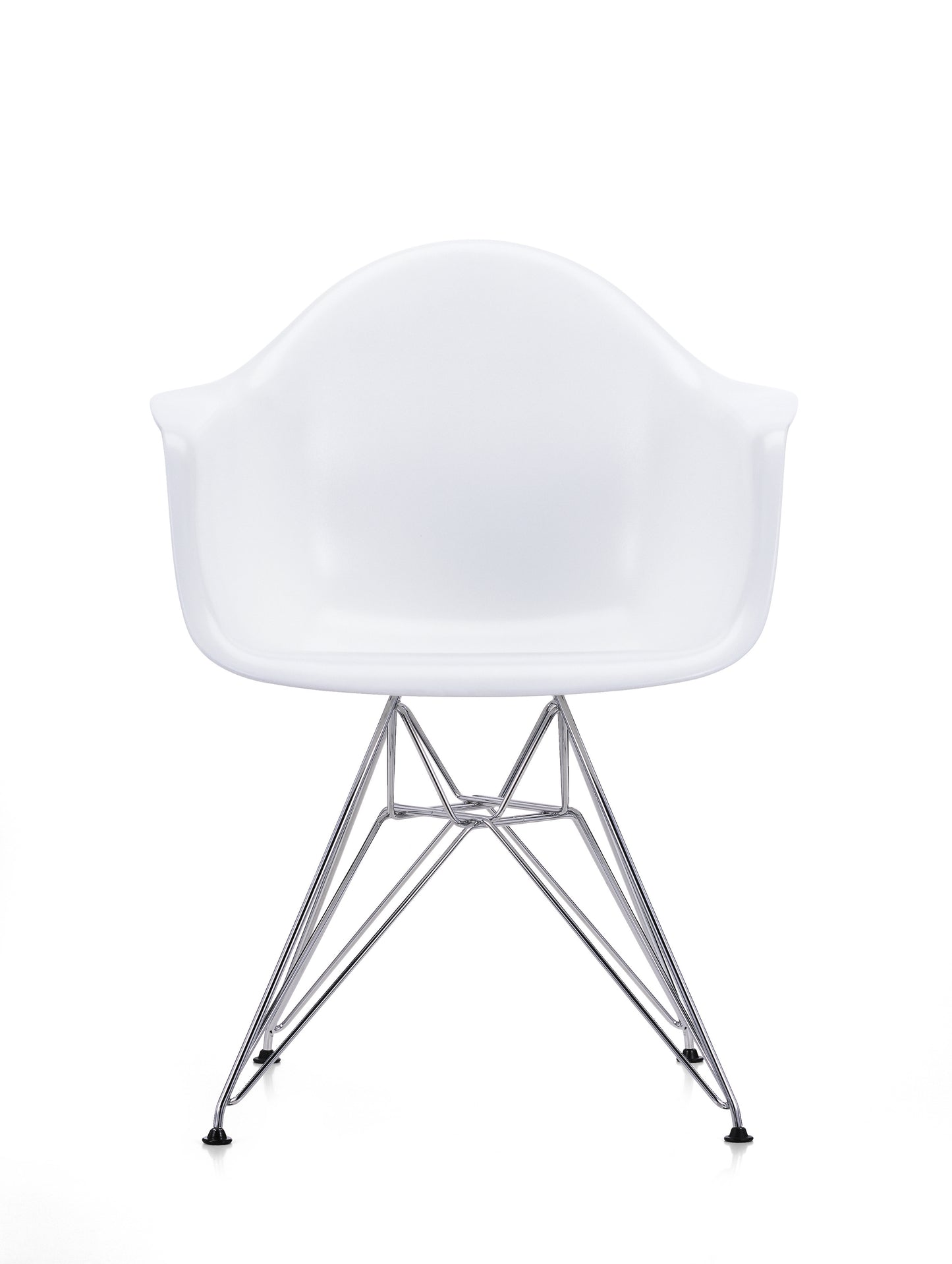 Vitra Eames DAR tuoli valkoinen/kromi