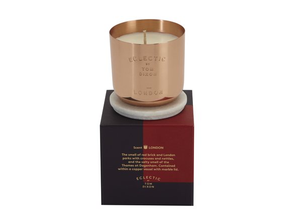 Tom Dixon Scent London tuoksukynttilä kupari