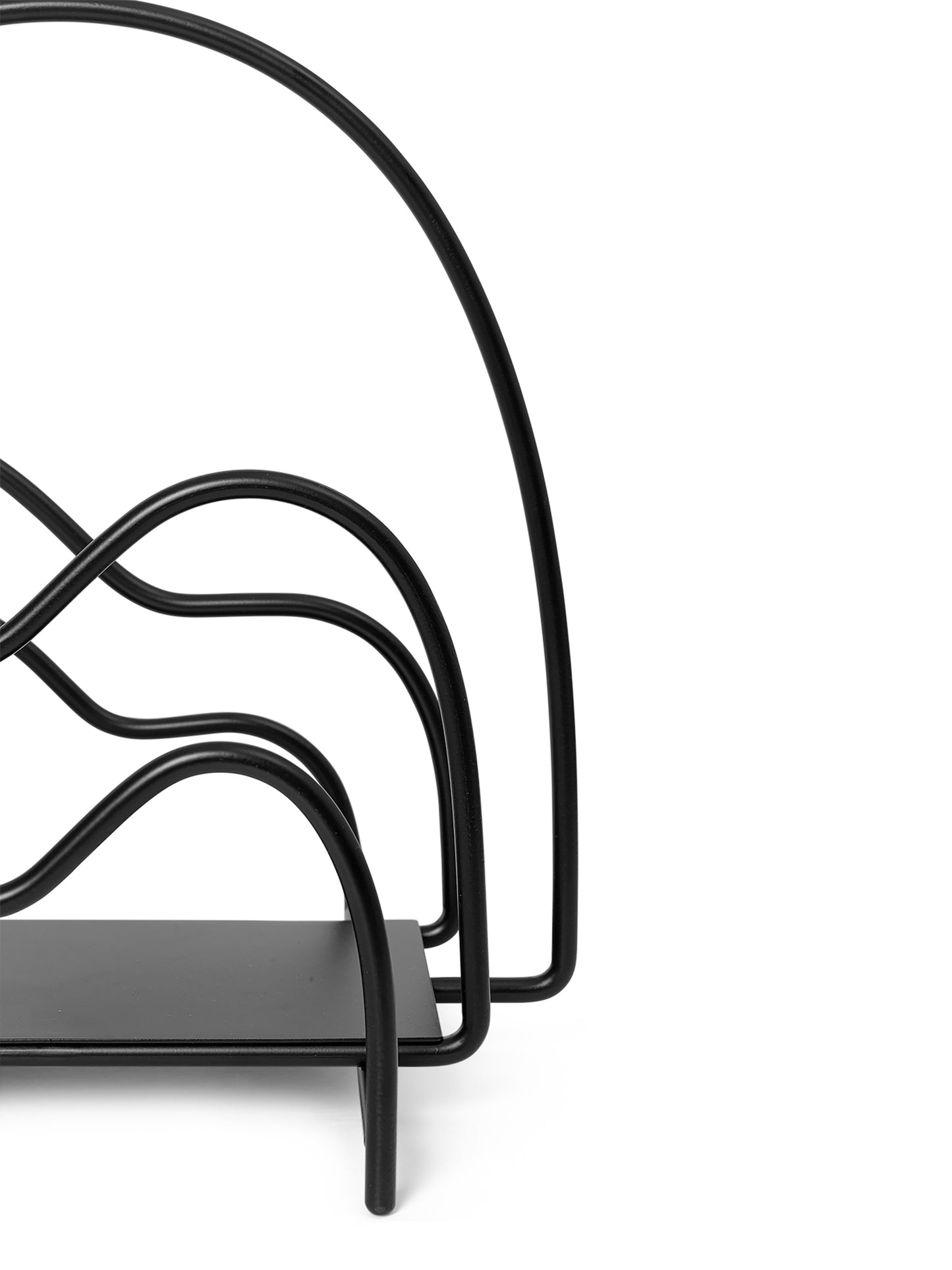 Ferm Living Lithos lehtiteline musta