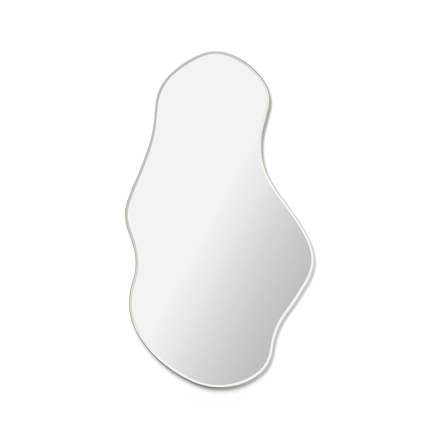 Ferm Living Pond L peili messinki
