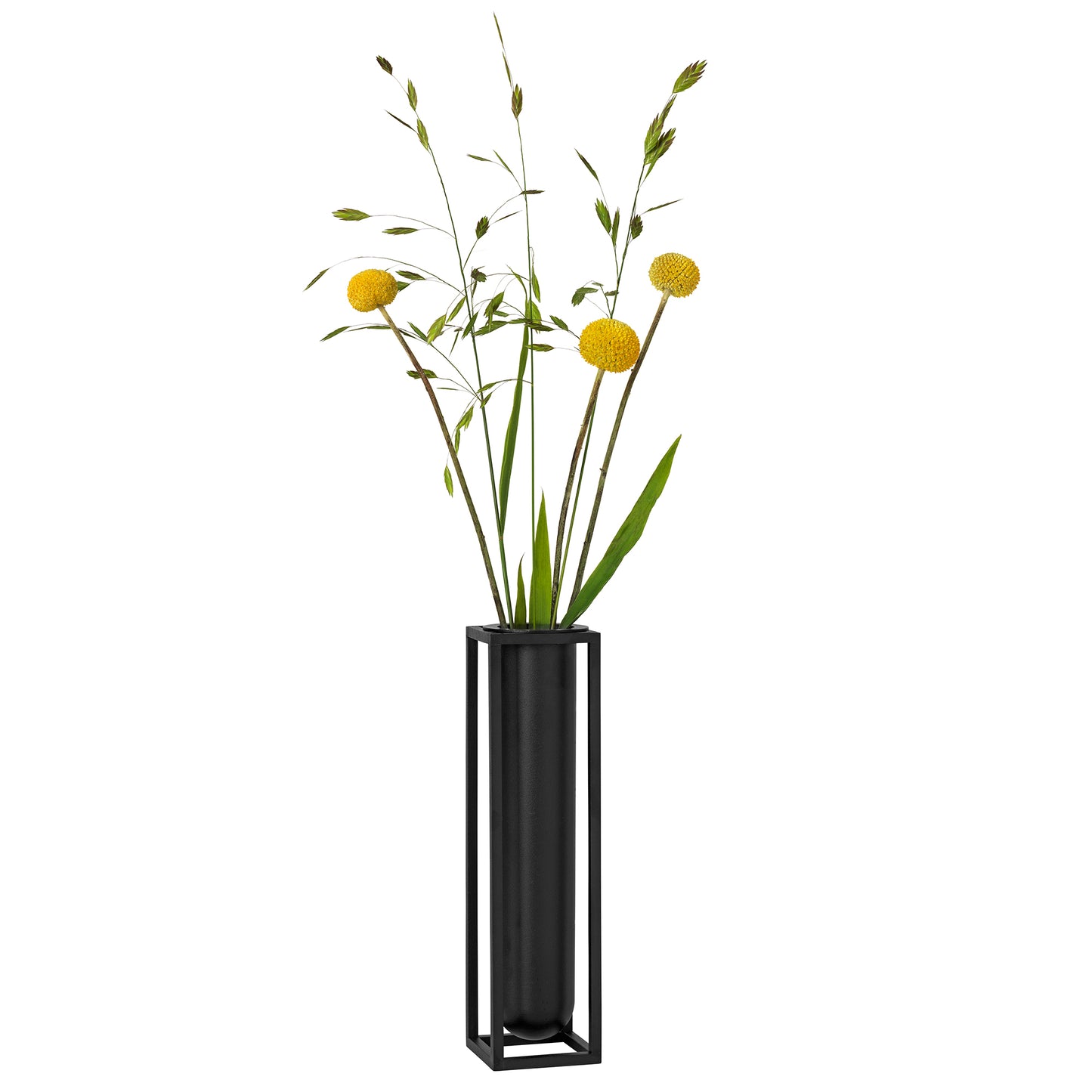 By Lassen Kubus Flora maljakko musta