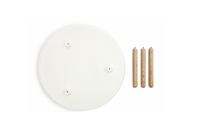 Normann Copenhagen Tablo iso valkoinen/saarni