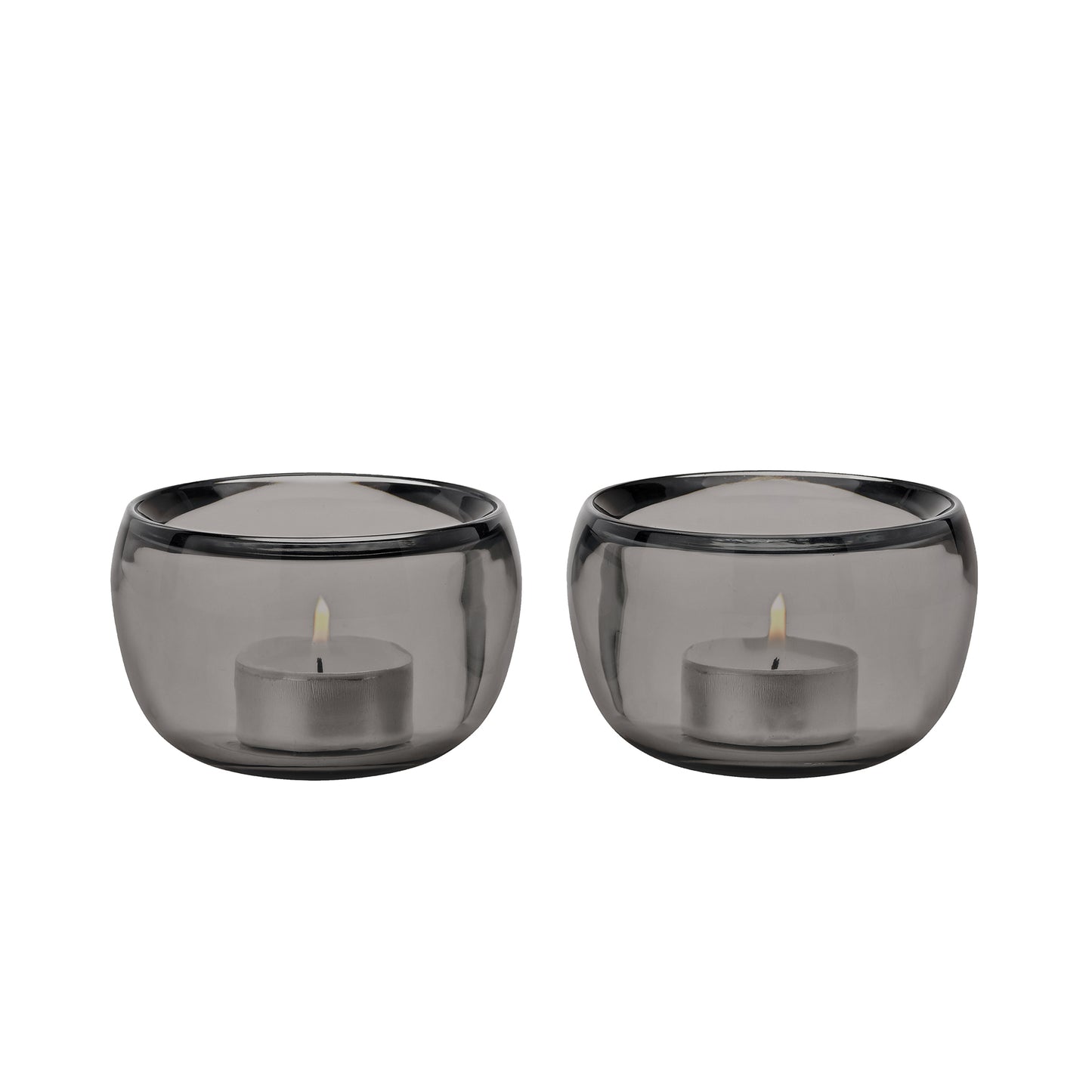 Stelton Ora tuikkukuppi 2kpl savunharmaa
