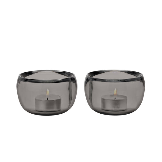 Stelton Ora tuikkukuppi 2kpl savunharmaa
