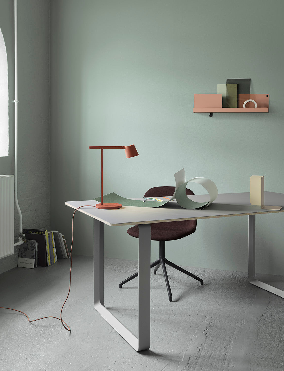 Muuto 70/70 pöytä 170x85 harmaa/harmaa