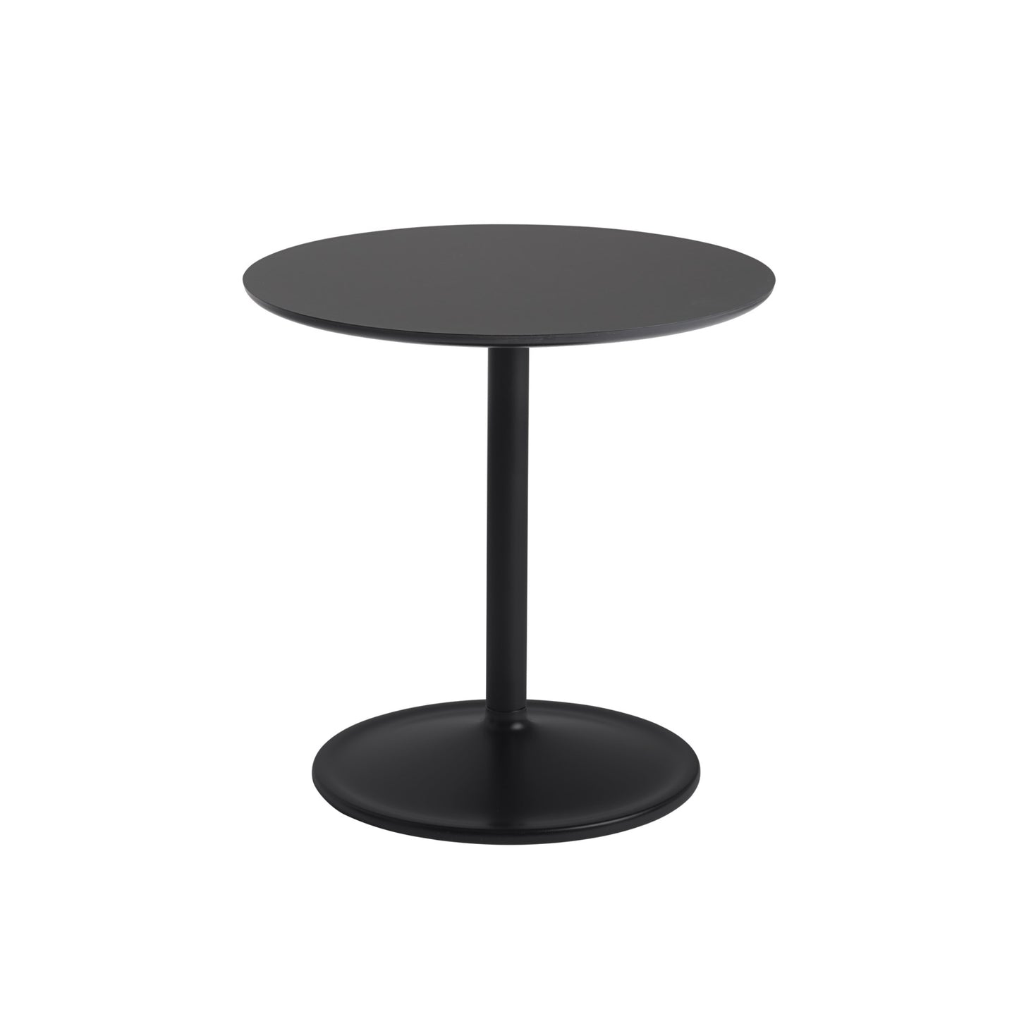 Muuto Soft sivupöytä Ø48 korkea musta