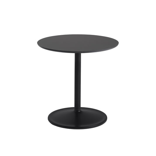 Muuto Soft sivupöytä Ø48 korkea musta
