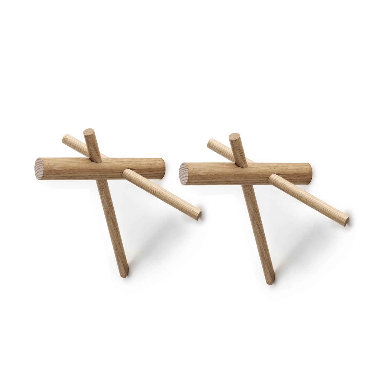 Normann Copenhagen Sticks ripustin 2kpl tammi